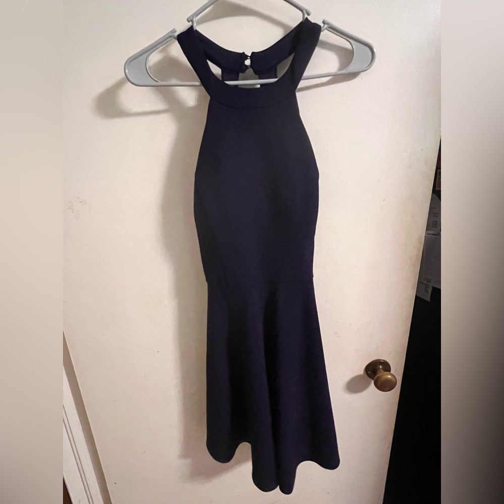 Navy Blue Formal dress. Only wore once for a few hours